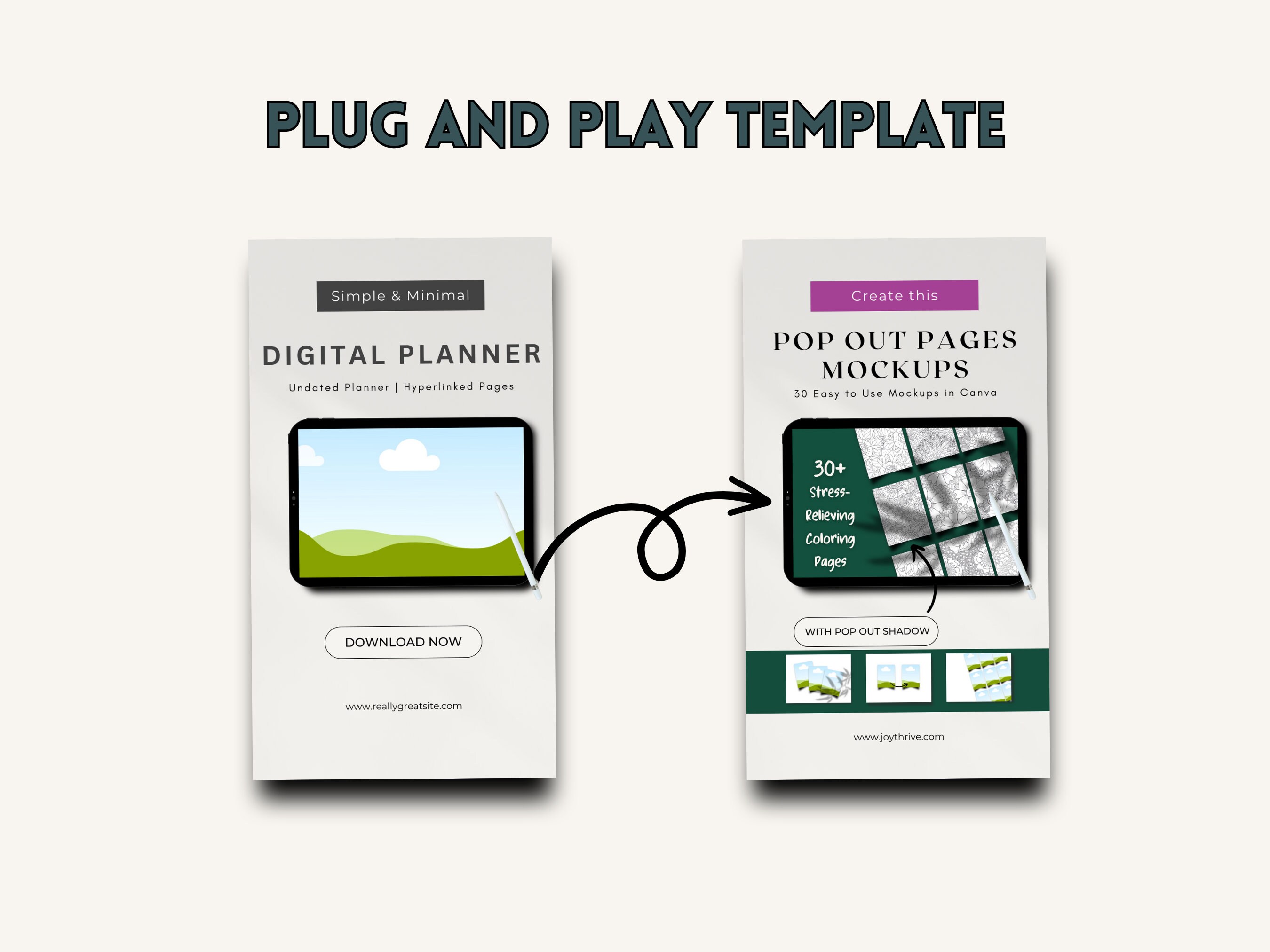 Product. Pin Example Pinterest Pin Mockups for Selling Digital Products, Product Pin Mockup ...