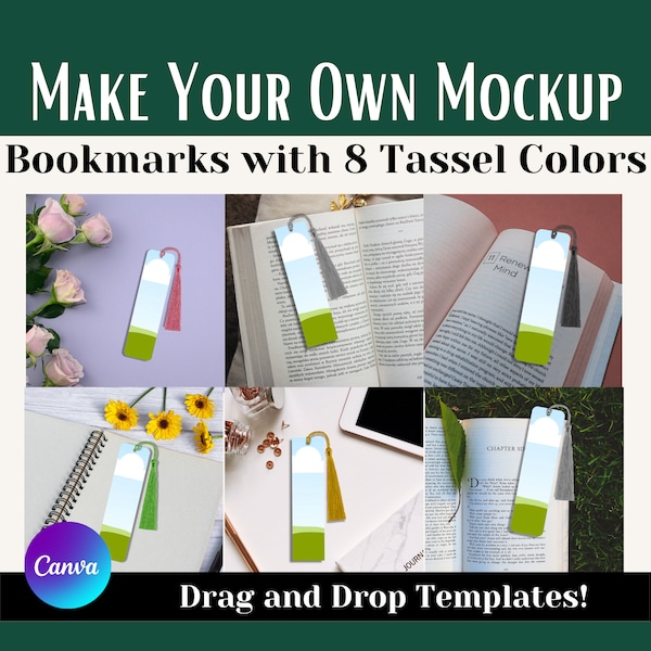 Custom Bookmark - Etsy