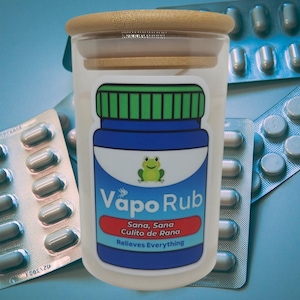 Bougie Sana Sana Culito de Rana Vapor Rub