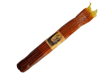 Natural Beeswax Honey Scent Blessed Candles From Bethlehem 33 Candles