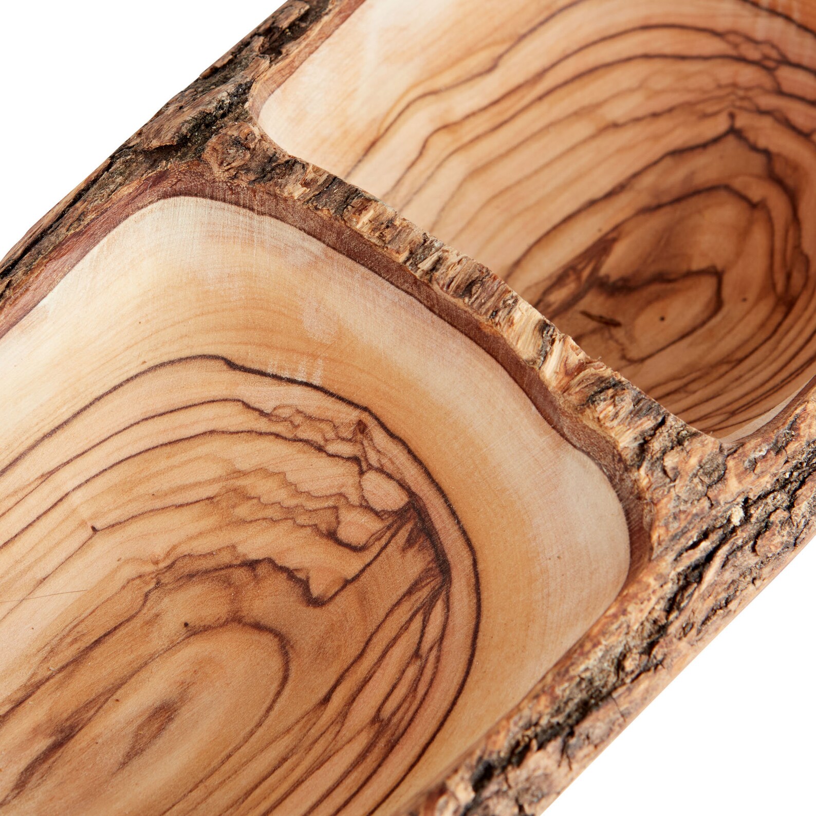 Handmade Rustic Finish Triple Olive Wood Serving Bowls for Etsy Australia