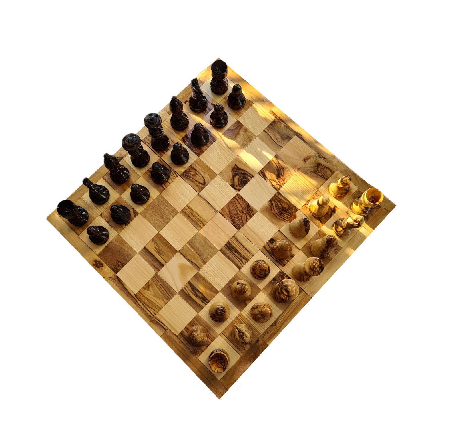 Extra Large Folding Chess Set Etsy UK