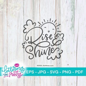 Hello Sunshine, archivo SVG digital con licencia comercial para sus negocios hechos a mano y para sus proyectos personales de Cricut y Silhouette