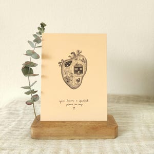 Karte Valentinstag Liebe Herz Jahrestag