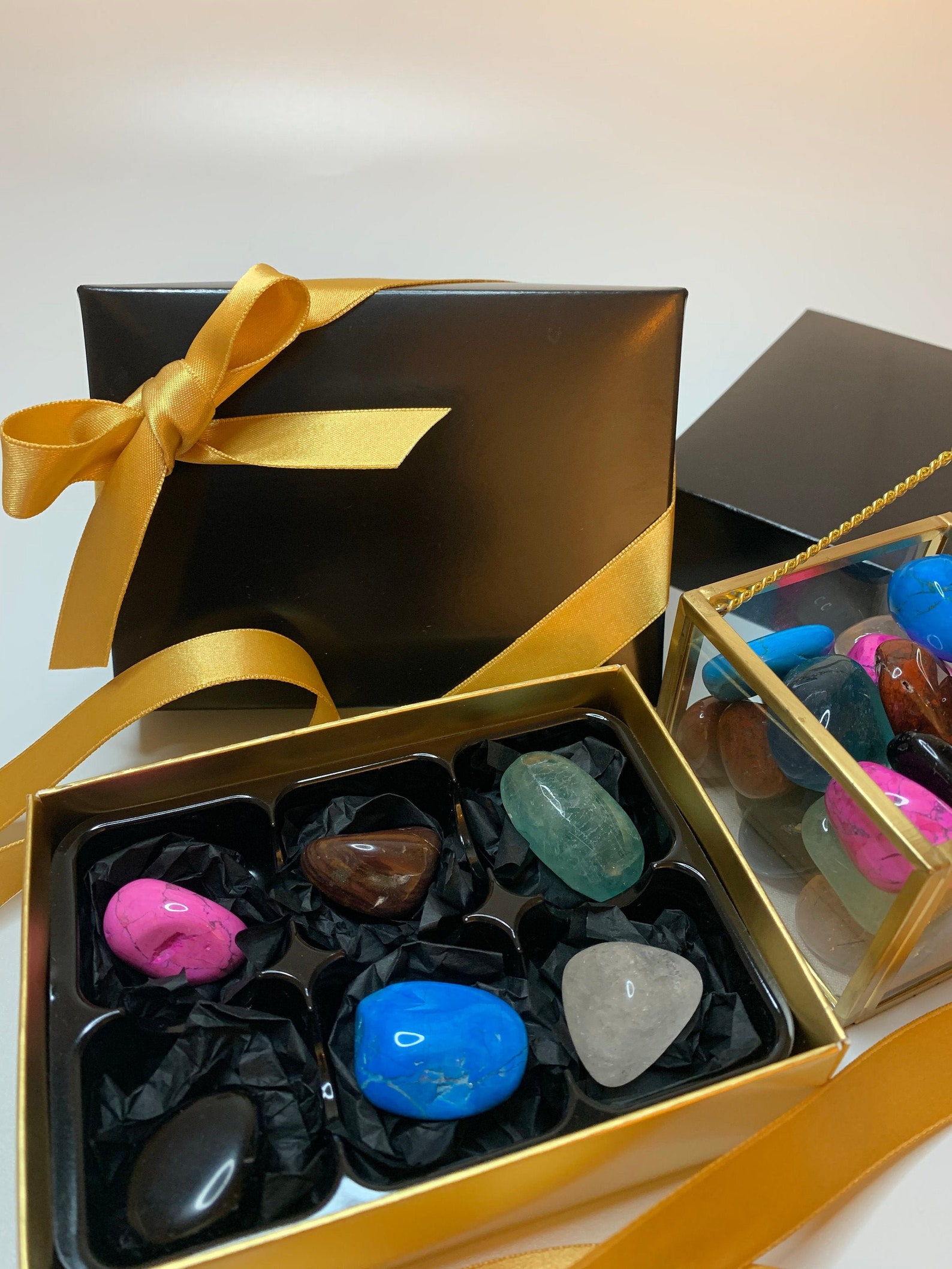 Crystal Chocolate Box Crystal Gift Set Crystal Gift Box Etsy
