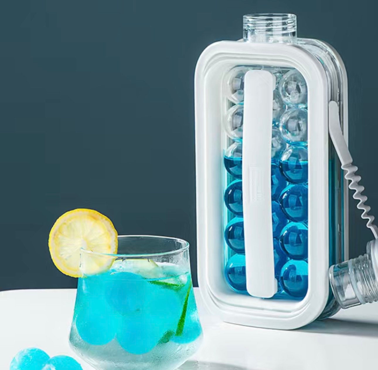 2-in-1 Ice Ball Maker Kettle: Create Unique Ice Cubes for Your Kitchen Bar  