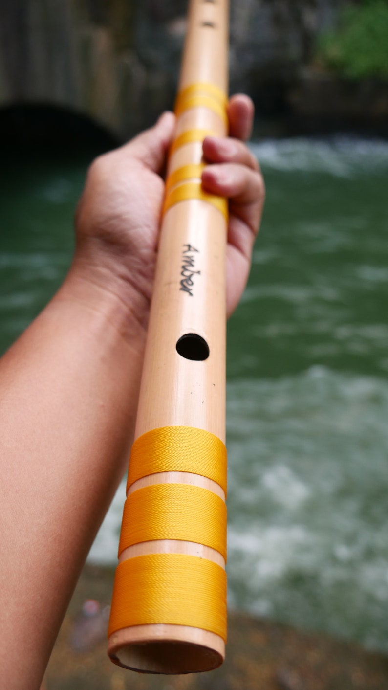 Bass Bansuri Flute - Meditation Flute - E Bass Bansuri Flute.