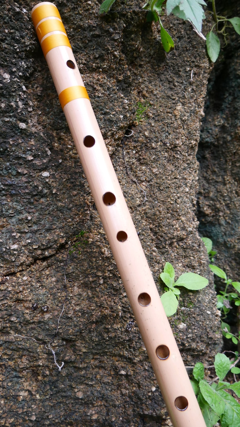 Bass Bansuri Flute - Meditation Flute - E Bass Bansuri Flute.