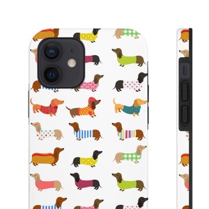 Dachshunds I phone Cover, Dachshund Phone Case ,Wiener Dog Lovers Gift, Dog IPhone Case, Dachshund Accessories, New Dachshund Owner Gift