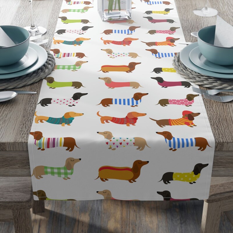 Dachshund Quilted Table Runner GFTOMA242 main image 1