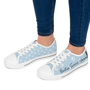 Boston Terrier Shoes Boston Terrier Converse Style Shoes Dog Lover Gift Idea Women s Men s High Top Sneakers Etsy