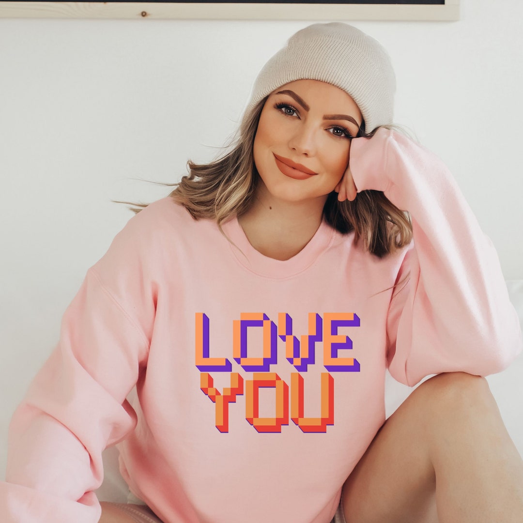 90er Jahre Retro Sweatshirt - I Love 90's Motto