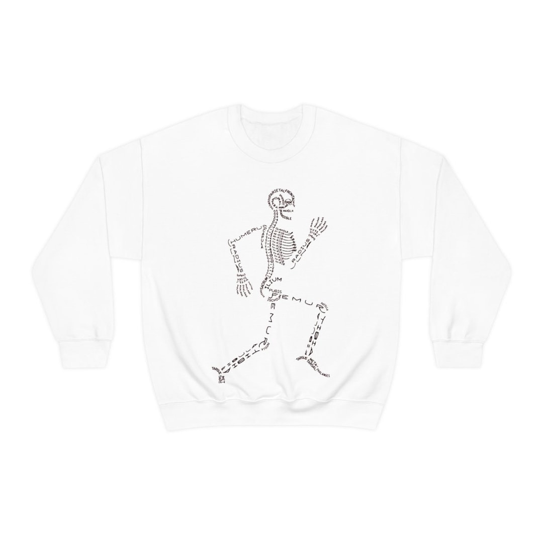 Skeleton Anatomy Sweatshirt Unisex Heavy Blend Crewneck Etsy