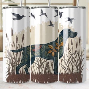 Dog Themed 20oz Skinny Tumbler Wrap, Straight and Tapered PNG Design, Commercial Use, Digital Download, Tumbler Sublimation Design