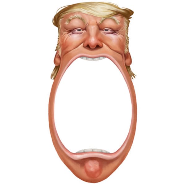 Donald Trump Toilet Hole Target