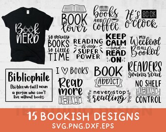 Download Reading Quote Svg Etsy