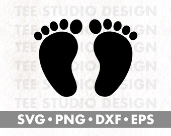 Download Baby Feet Svg Etsy
