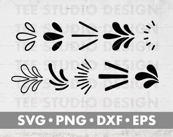 Design Element Svg Bundle | Svg Files For Cricut