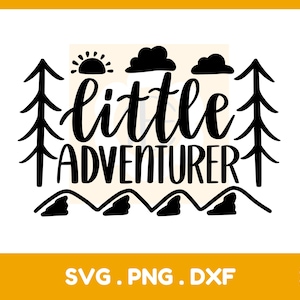 Little Adventurer Svg, Baby Onesie Svg, Newborn Svg, Baby Boy Svg, Toddler Svg, Kids Svg, Baby Girl Svg, svg files for cricut