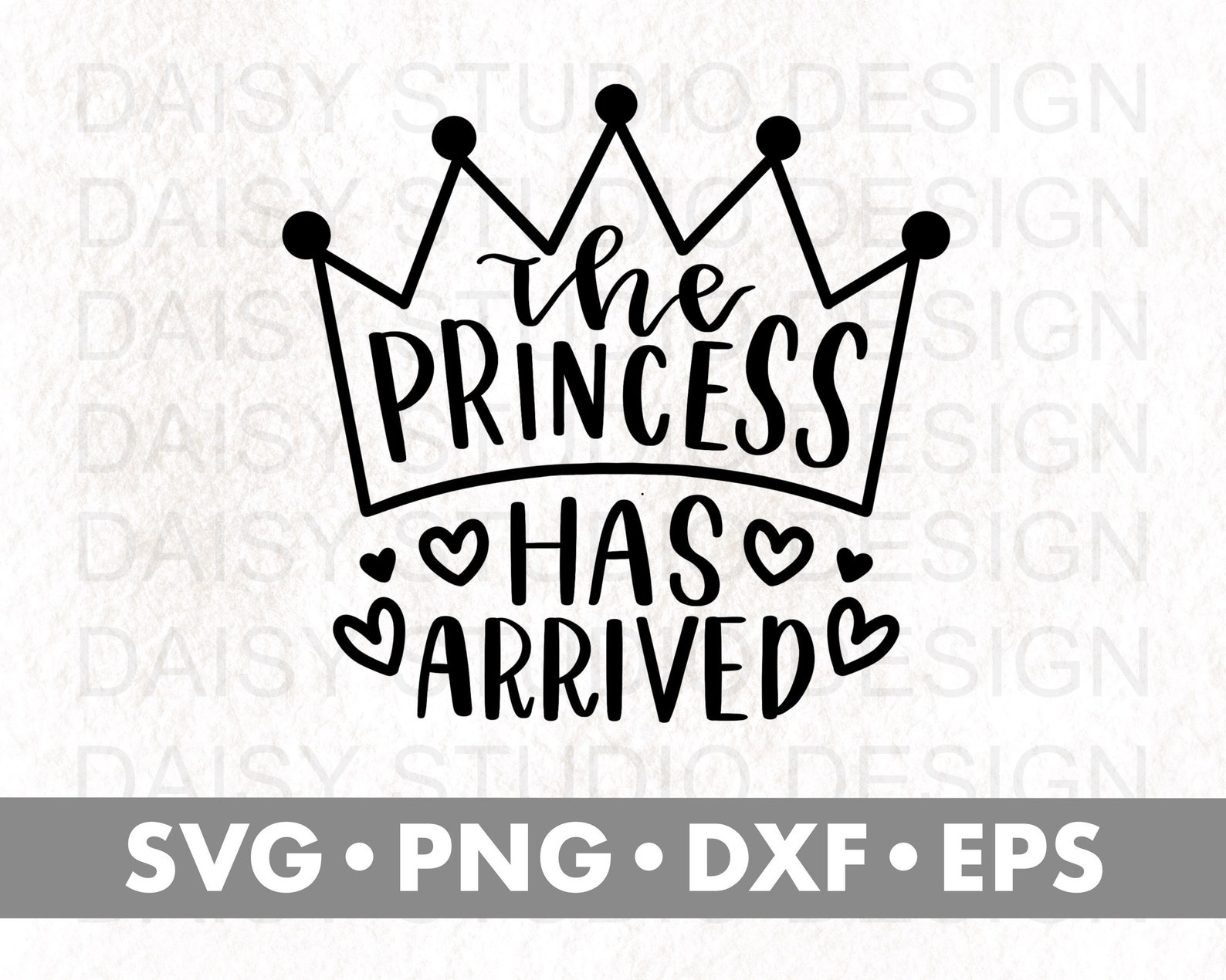 The Princess Has Arrived Svg Baby Onesie Svg Crown Svg - Etsy Canada