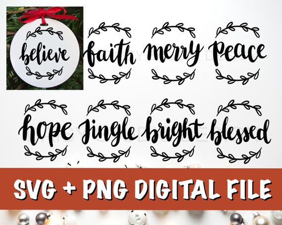 Christmas Sayings For Ornaments Christmas Ornament Svg Christmas Bundle Svg Christmas | Etsy Australia