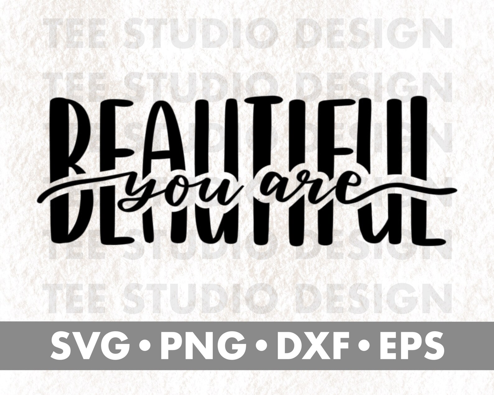 You Are Beautiful Svg Quote Svg svg files for cricut Etsy