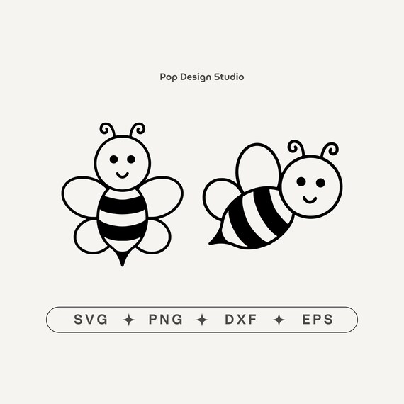Bee Svg | Honey Bee Svg | Svg Files For Cricut