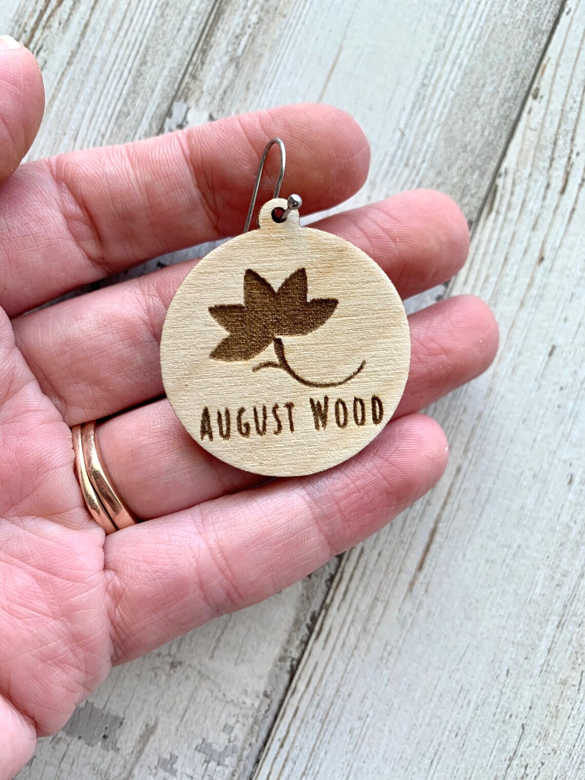 Logo earrings custom earrings logo personalized earrings | Etsy