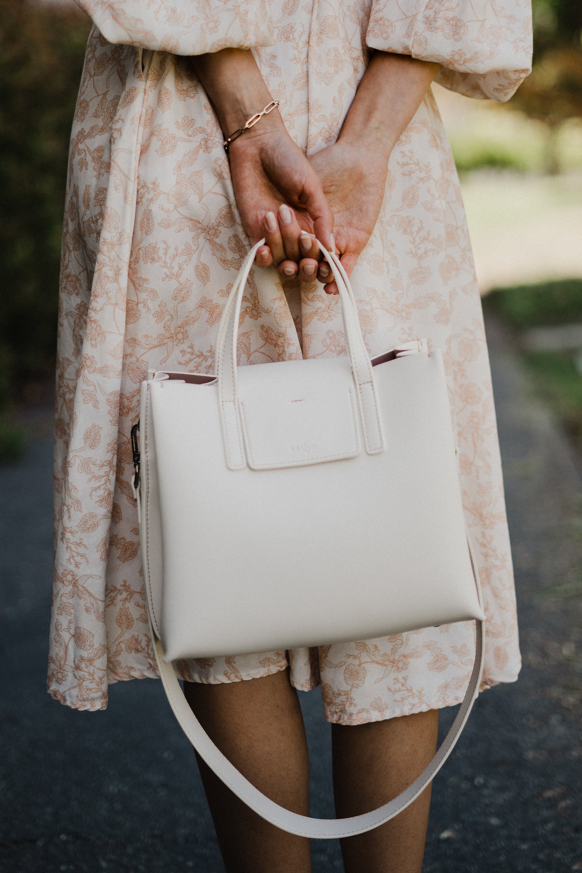 ★athe★ RUBAN Le Bon White Mesh Backpack and Shoulder Bag S 1449B2222_chalk_liquid_chelsea
