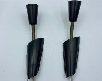 Set di lampade da parete di metà secolo