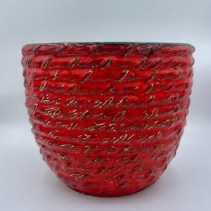 Large Überlacker West/Germany flower pot