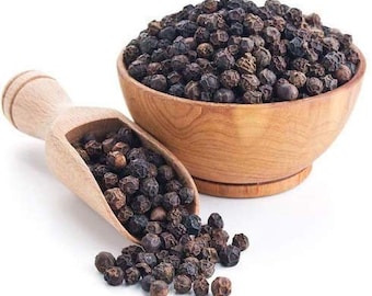 EasySeeds™ Black pepper, Piper nigrum, Pepper, Kali Mirchi,Grade Culinary Spice Cooking Pure Dried Natural Indian Spices