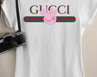 Peppa gucci shirt | Etsy