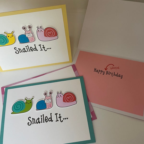 Belated Birthday Card(s)