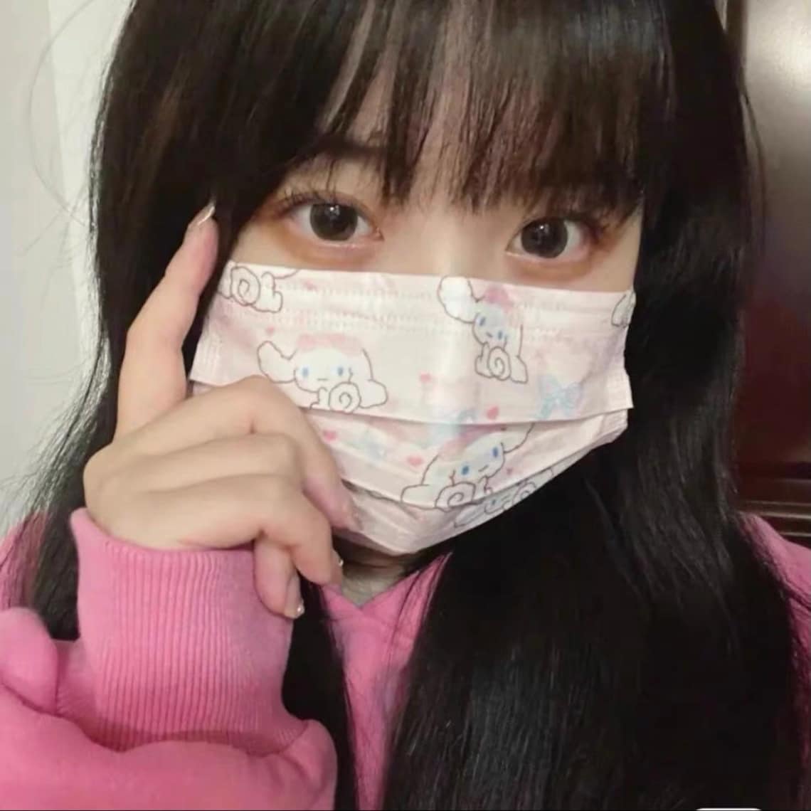 Sanrio cinnamon roll disposable face mask Etsy