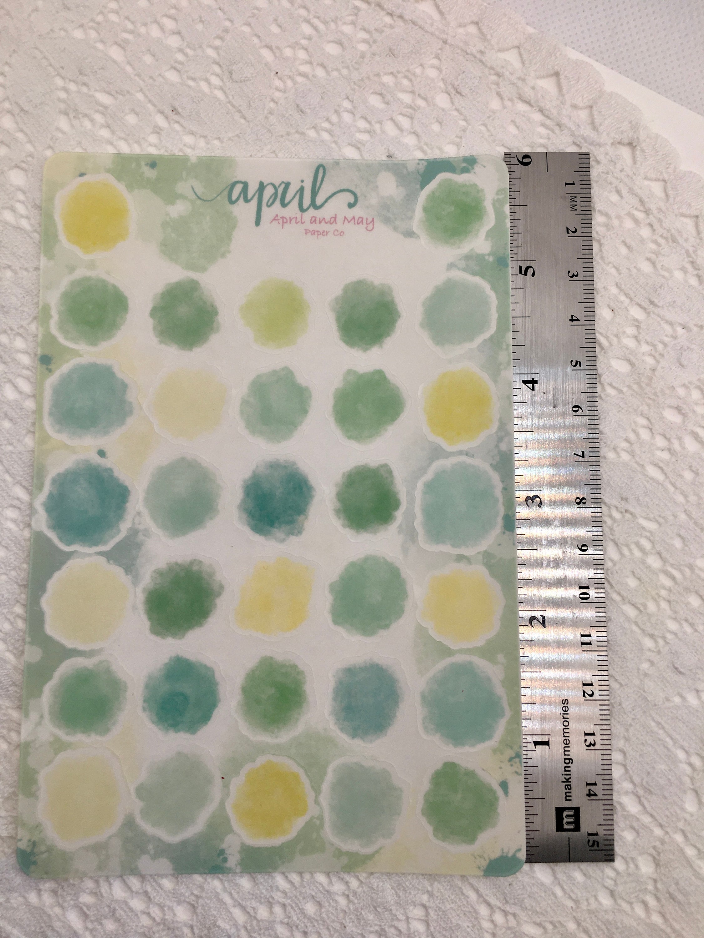 Monochromatic Sticker Set