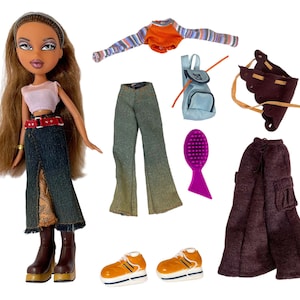 Vintage Bratz Doll Yasmin | Doll Toy with Accessories | 2001 MGA Entertainment Bratz Doll with Clothes
