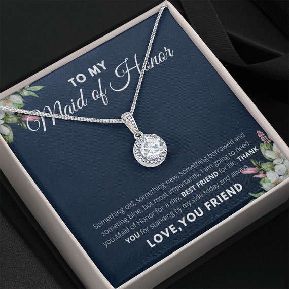 To My Maid Of Honor Gift Bridesmaid Gift Gift For Maid Of Etsy to-my-maid-of-honor-gift-bridesmaid-gift-gift-for-maid-of-etsy