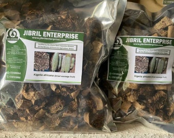 Getrocknete Kigelia Africana Früchte, 100g/10 USD, Versandkosten 10 USD, Phytozertifikat 12 USD