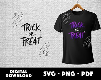 Feliz Halloween, Halloween SVG, Bruja espeluznante SVG, Cricut, Silueta, archivo de corte de vinilo, imagen vectorial