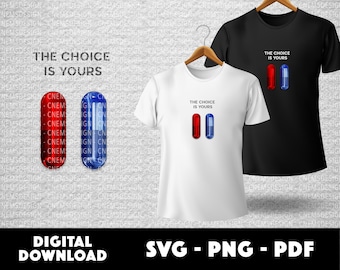 2021 Matrix resurrecciones, Matrix svg, La elección es tuya svg, pastilla roja, pastilla azul,