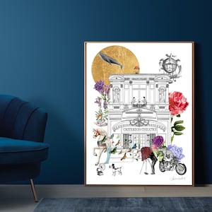 Criterion Theatre London Print - Limited Edition Theatre Art for Theatre Lovers and History Enthusiasts