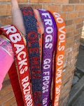 Game Day Purse strap, Customized beaded strap, College Custom bag strap, Personalized bag strap, Beaded game day strap, Stadium Beaded strap product logo