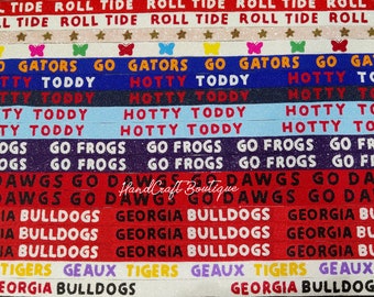 Game Day Purse strap, Customized beaded strap, College Custom bag strap, Personalized bag strap, Beaded game day strap, Stadium Beaded strap