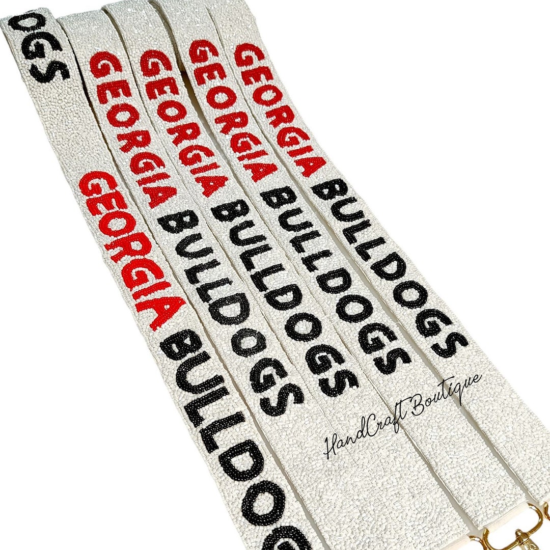 Game Day Purse Strap, Customized Beaded Strap, College Custom Bag Strap, Personalized Bag Strap