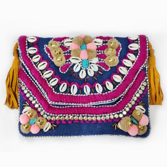 Banjara Bag Embroidery Bag afghani Bag Handmade Tribal 