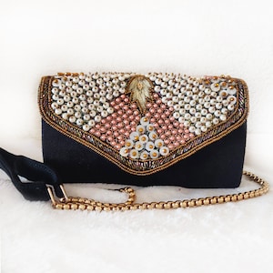 Evening Clutch, Bride clutch, Evening bag, Wedding clutch Bag, Beaded Clutch Bride purse, Party Clutch