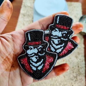 Austin Peay State mascot earrings Gameday Roll Tide earrings, Custom Earrings, Football Team Earrings, Ole Miss game day beaded earrings