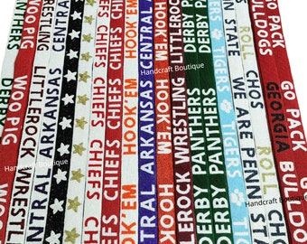 Game Day Purse strap, Customized beaded strap, College Custom bag strap, Personalized bag strap, Beaded game day strap, Stadium Beaded strap