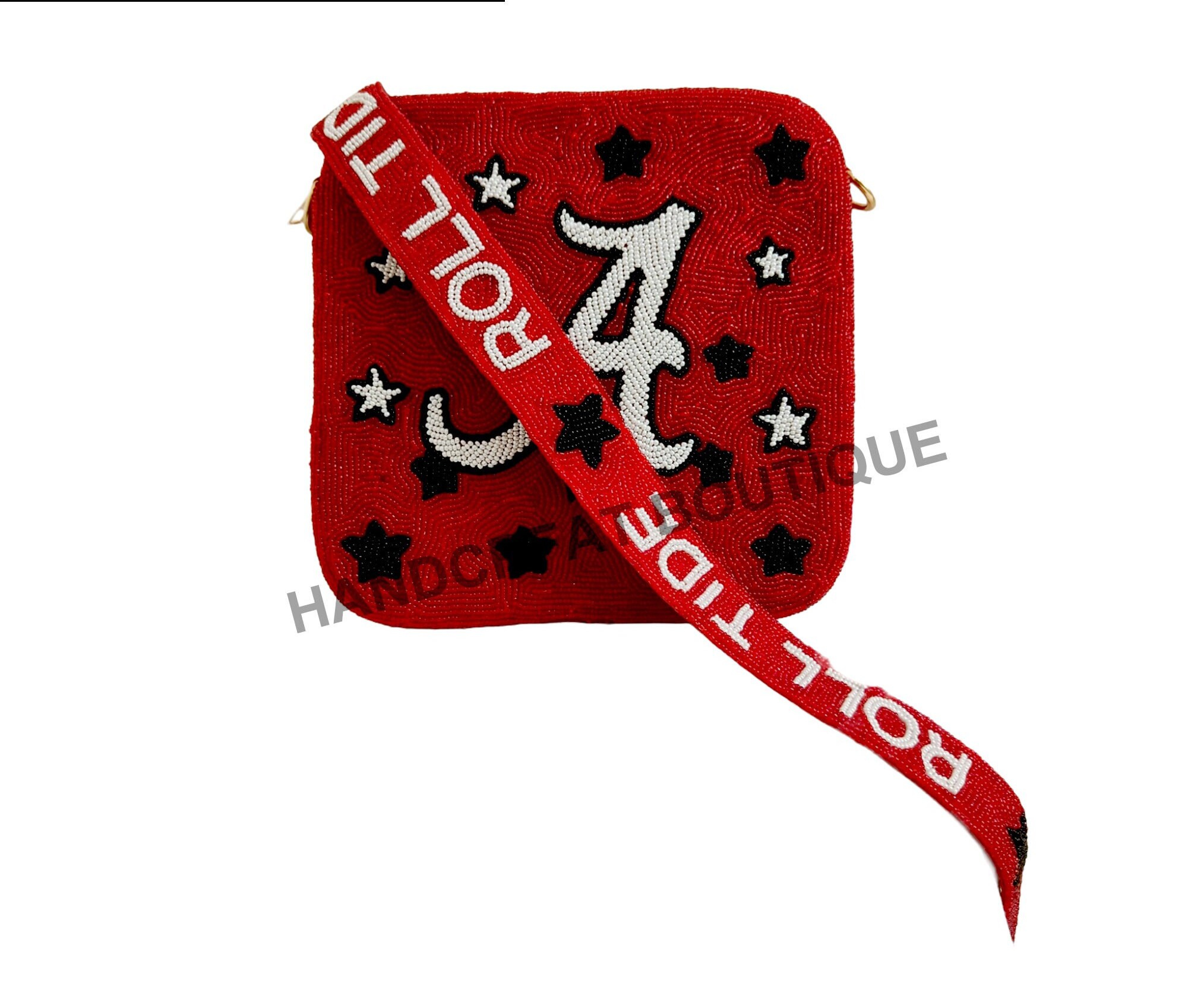 Gameday Beaded Strap Alabama Bag Game Day Bag College Game Etsy